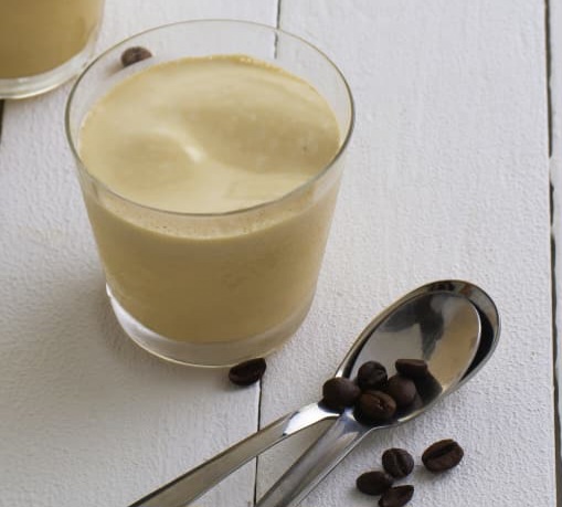 Crème au café en bouteille