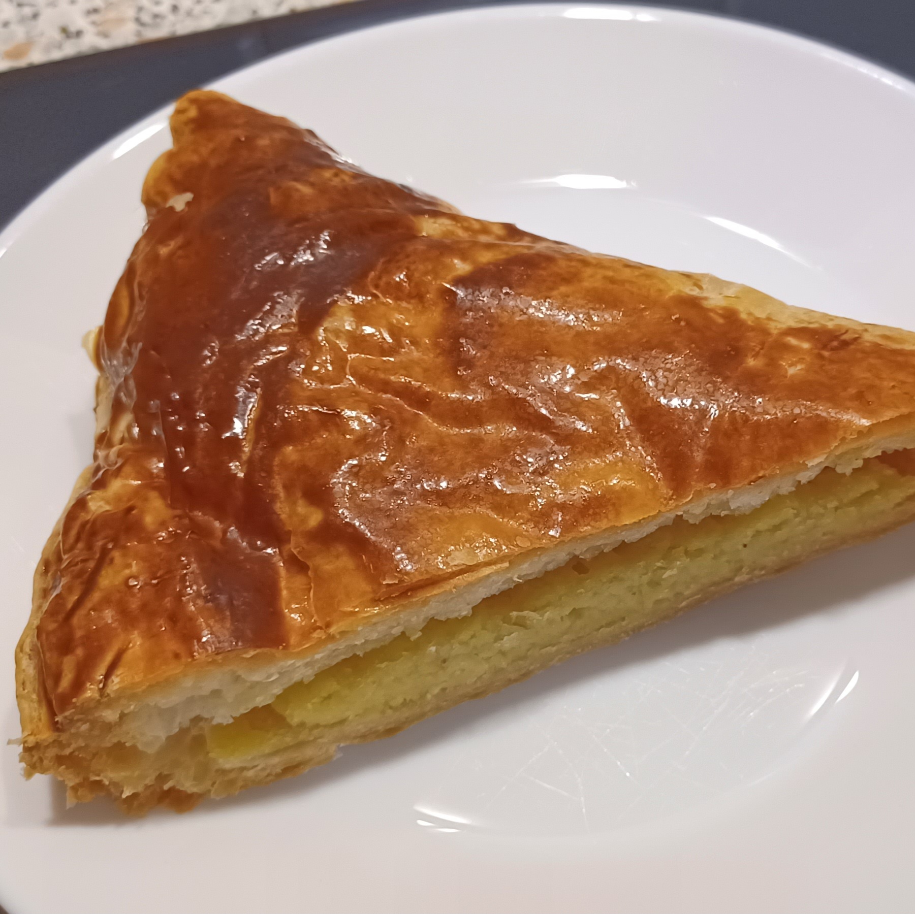 French galette des rois Cyril LIGNAC style