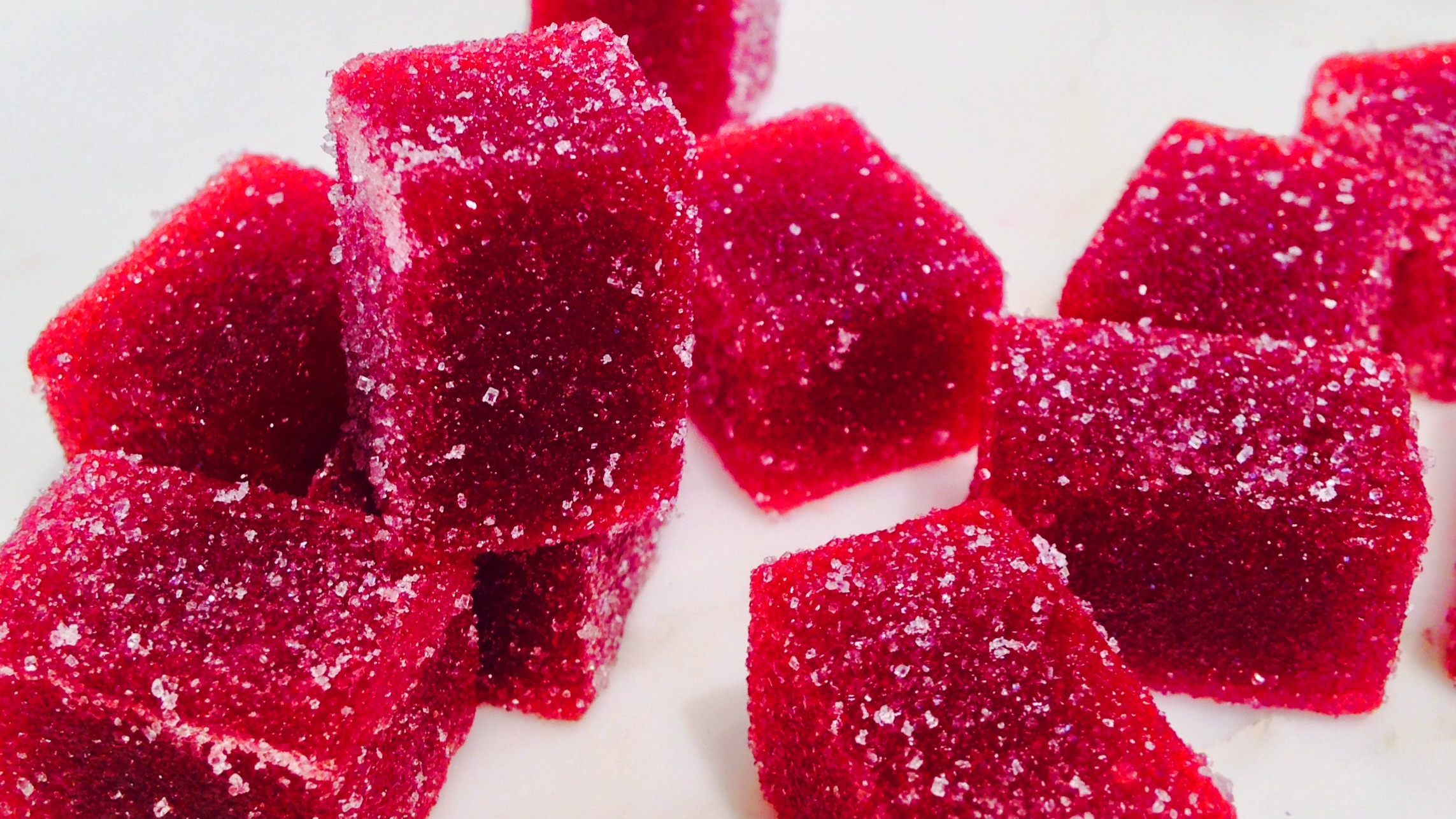 Easy Homemade Raspberry Fruit Jellies