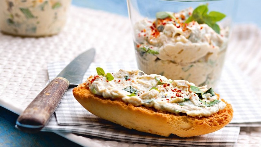 Smoked Mackerel Cream with Redcurrants